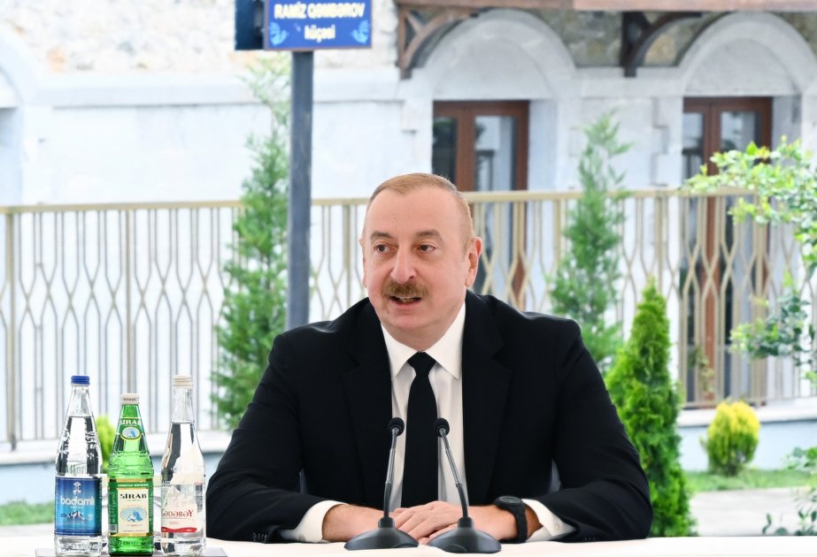 Президент Ильхам Алиев: Без города Шуша успешное завершение войны было невозможным