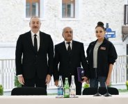 President Ilham Aliyev, First Lady Mehriban Aliyeva attend opening of first residential complex, meet with residents in Shusha (PHOTO/VIDEO)