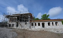 President Ilham Aliyev, First Lady Mehriban Aliyeva examine ongoing restoration work at Uzeyir Hajibeyli House Museum in Shusha (PHOTO/VIDEO)