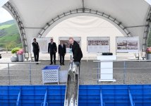 Президент Ильхам Алиев заложил фундамент поселка Туршсу Шушинского района (ВИДЕО/ФОТО)