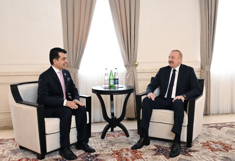 Президент Ильхам Алиев в Шуше принял генерального директора ИСЕСКО (ВИДЕО/ФОТО)