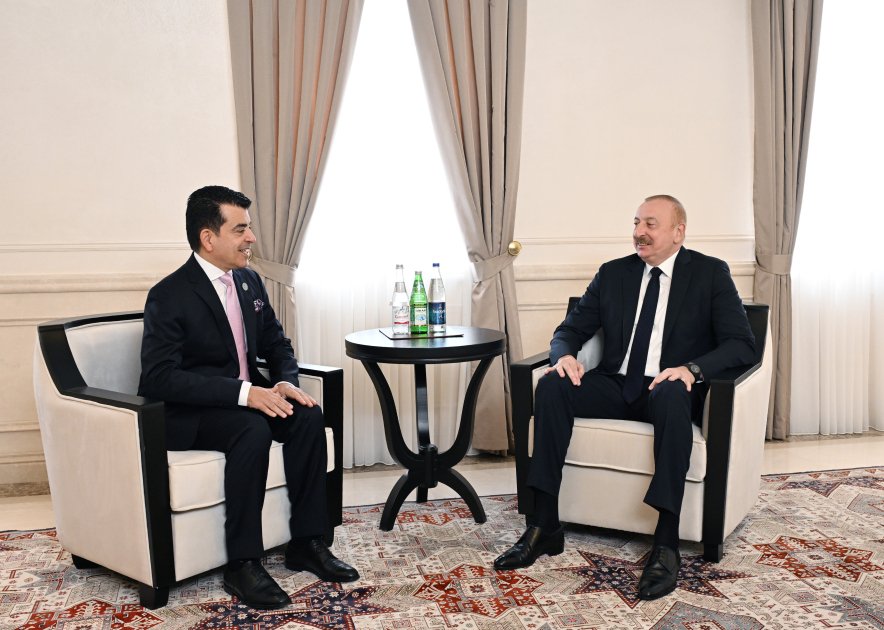Президент Ильхам Алиев в Шуше принял генерального директора ИСЕСКО (ФОТО)