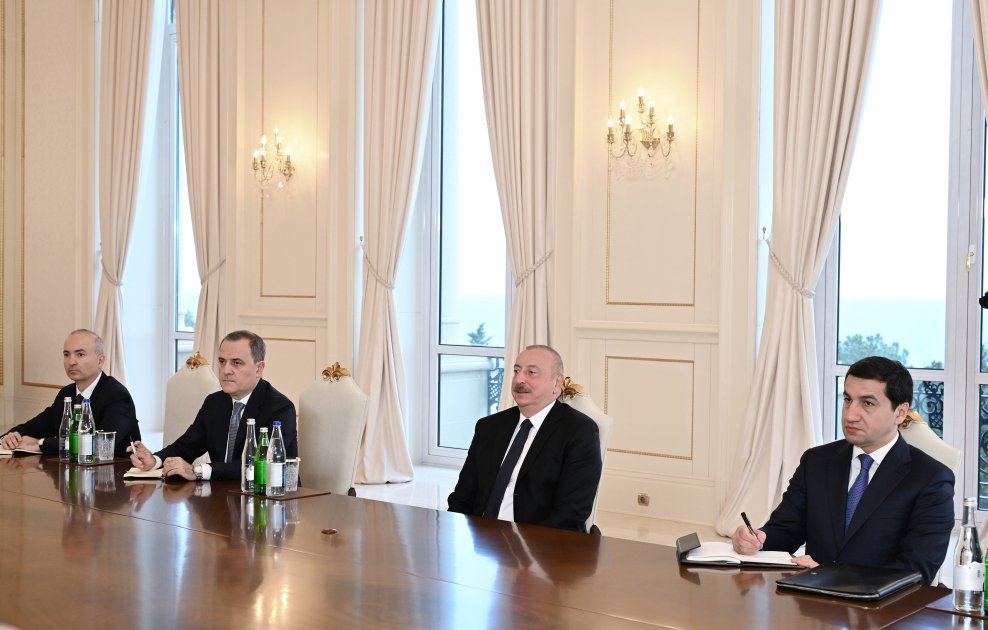 Ilham Aliyev receives OSCE delegation led by its Chair-in-Office