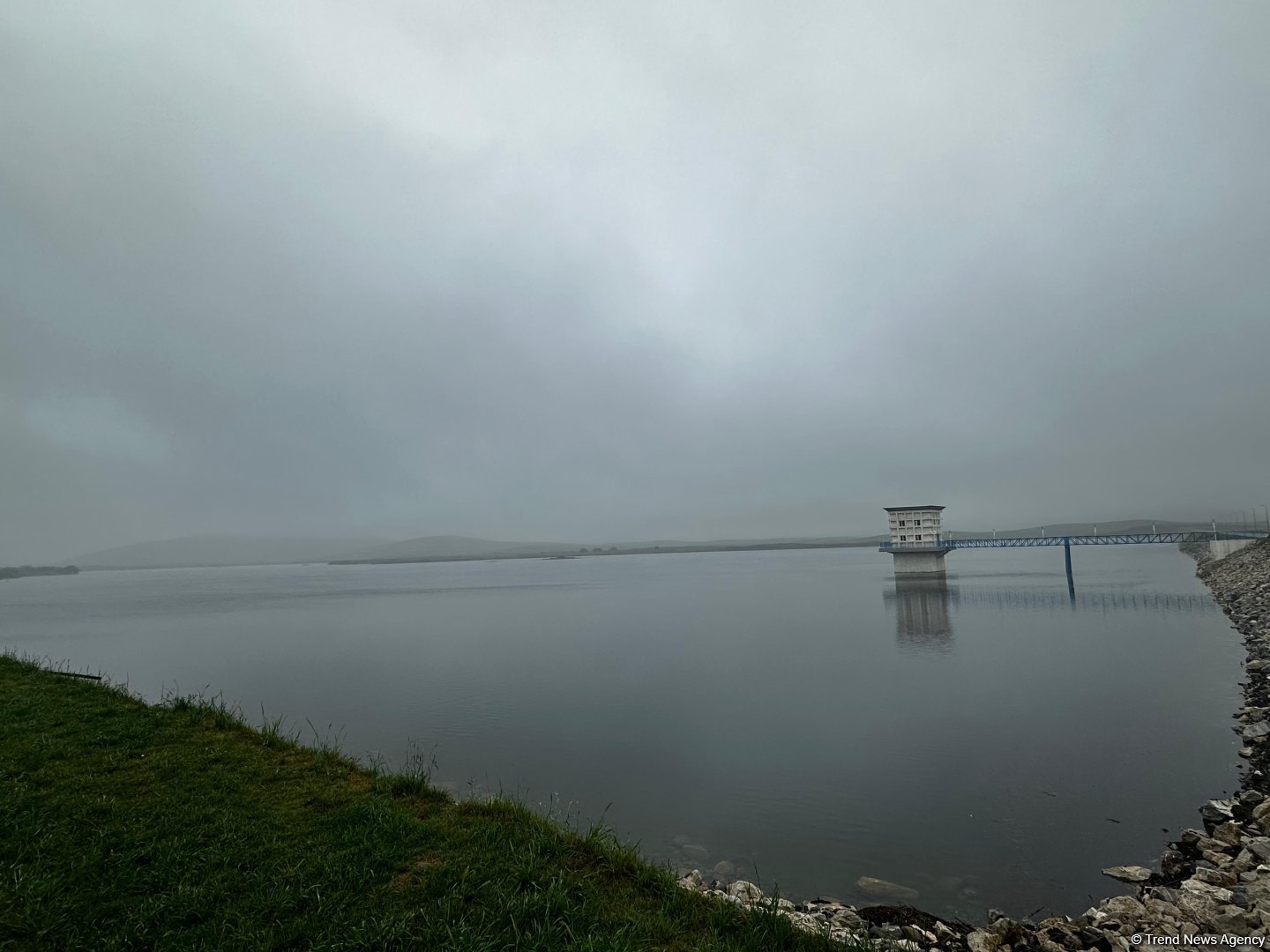 Azerbaijan counts irrigation areas by newly restored reservoir complex in Fuzuli (PHOTO)