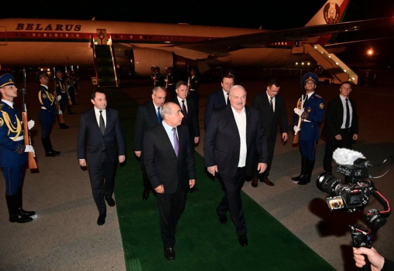 President of Belarus embarks on state visit to Azerbaijan (PHOTO)