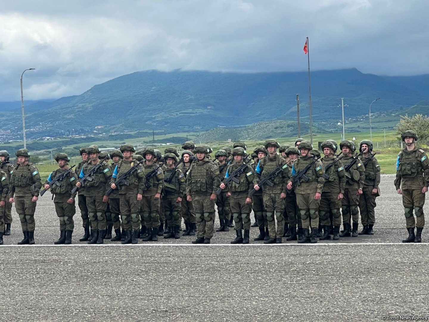 Azerbaijan's Khojaly marks Russian peacekeepers' pullout from Karabakh (PHOTO/VIDEO)