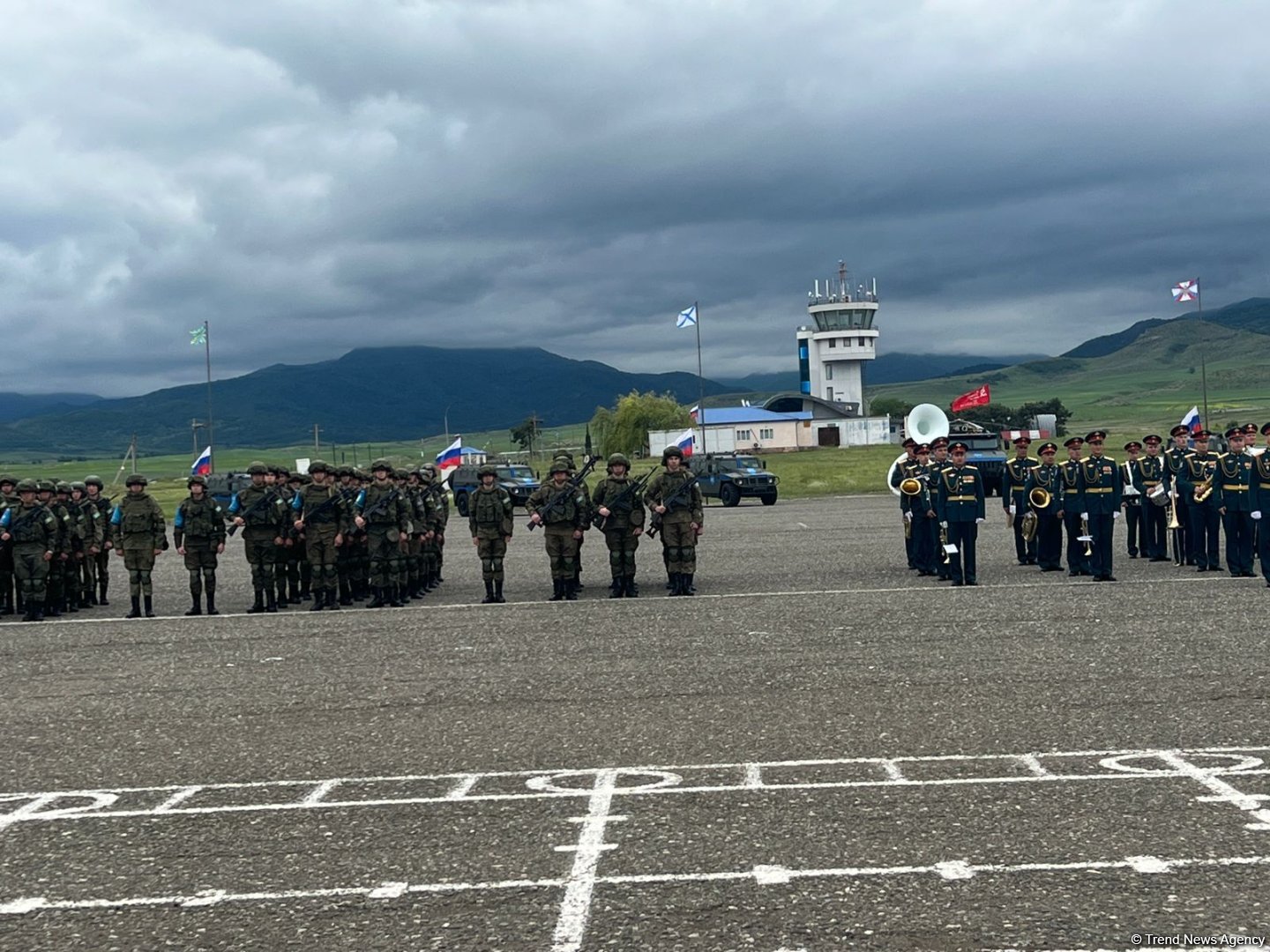 Azerbaijan's Khojaly marks Russian peacekeepers' pullout from Karabakh (PHOTO/VIDEO)