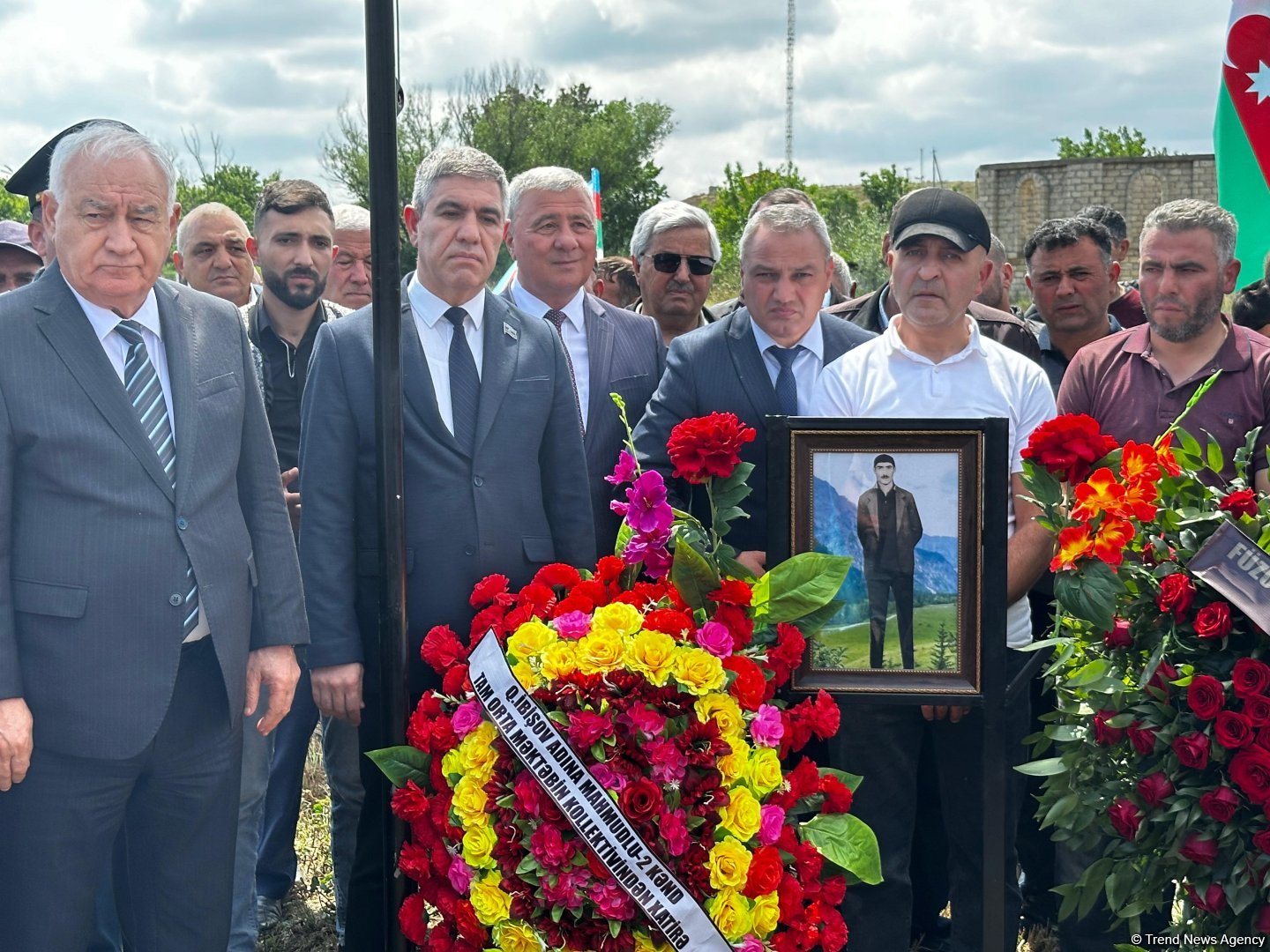 Füzulidə Birinci Qarabağ müharibəsinin şəhidi dəfn edilib (FOTO)