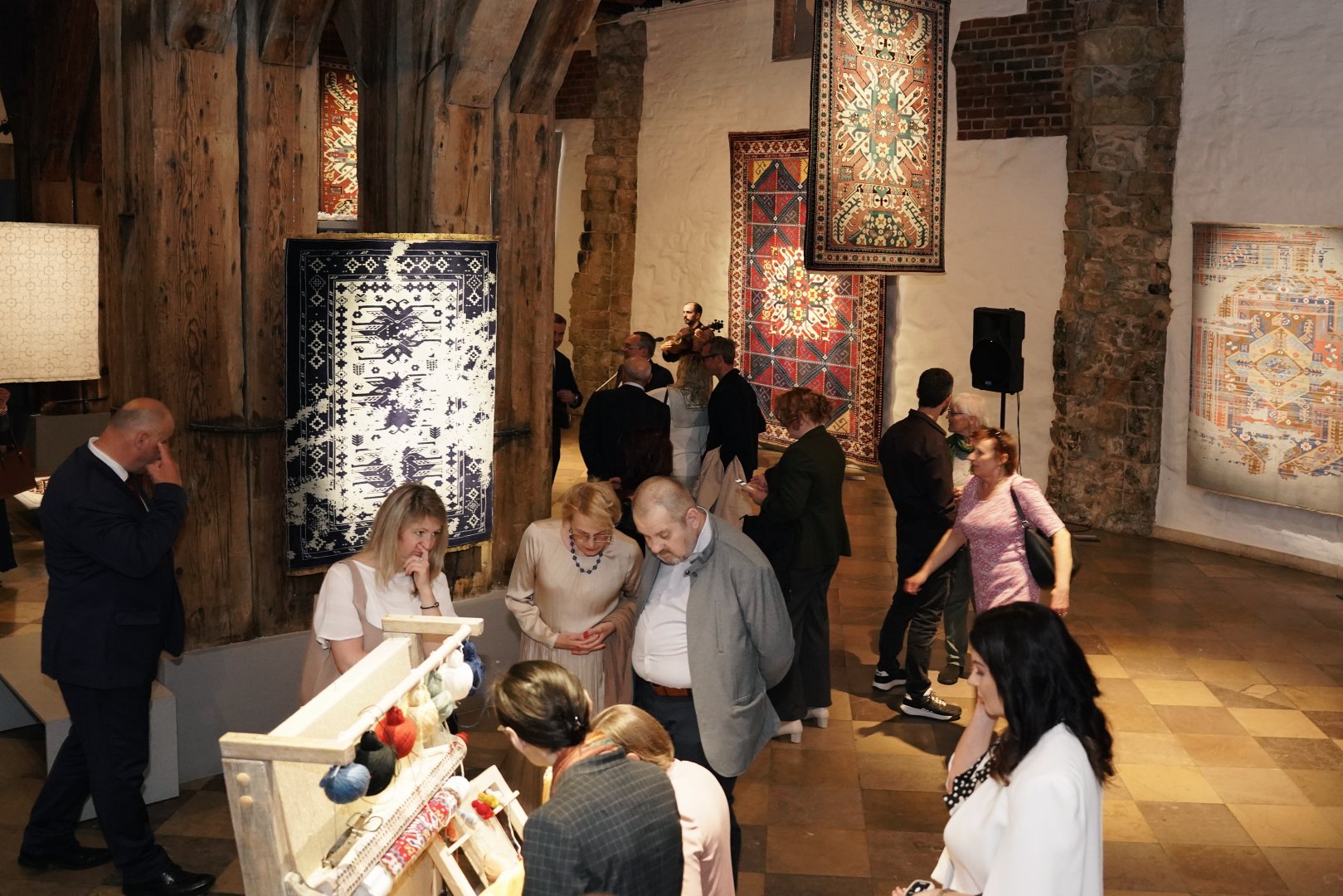 A large exhibition of traditional Azerbaijani carpets, titled "Genetic Code of Memory. Azerbaijani Carpets" was held in Riga for the first time (PHOTO)