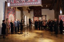 A large exhibition of traditional Azerbaijani carpets, titled "Genetic Code of Memory. Azerbaijani Carpets" was held in Riga for the first time (PHOTO)