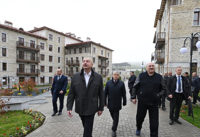 Знакомство с городом Шуша произвело на Президента Беларуси глубокое впечатление (ФОТО)