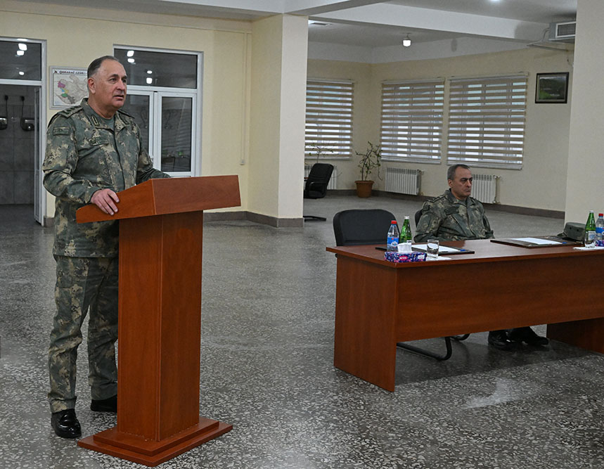 Руководящий состав министерства обороны Азербайджана встретился с военнообязанными (ФОТО)