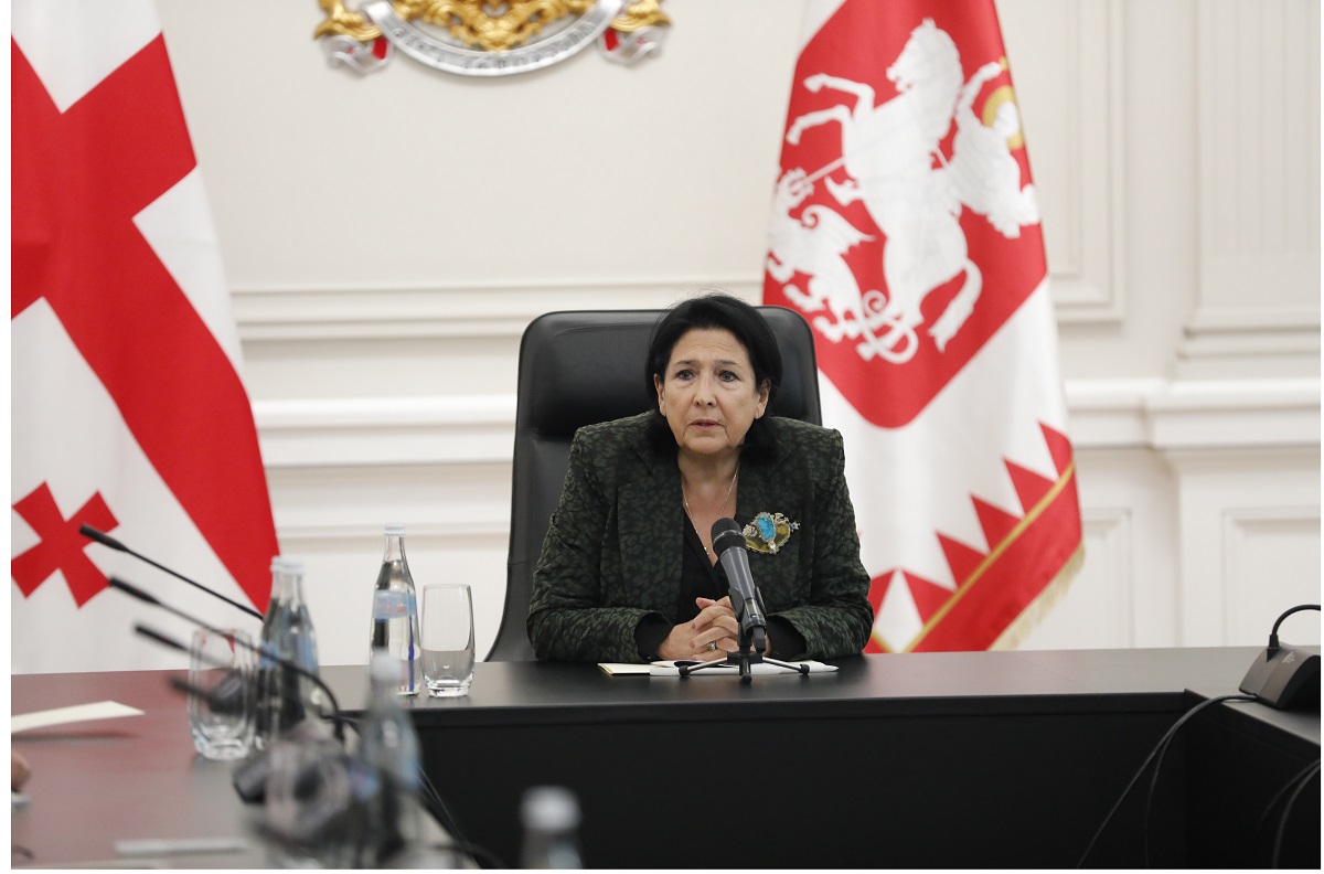 Зурабишвили представила план объединения оппозиции на парламентских выборах в Грузии
