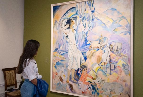 Живопись, графика, кино… - Азербайджанский национальный музей искусств отметил профессиональный праздник (ФОТО)
