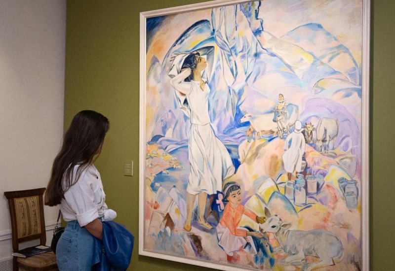 Живопись, графика, кино… - Азербайджанский национальный музей искусств отметил профессиональный праздник (ФОТО)
