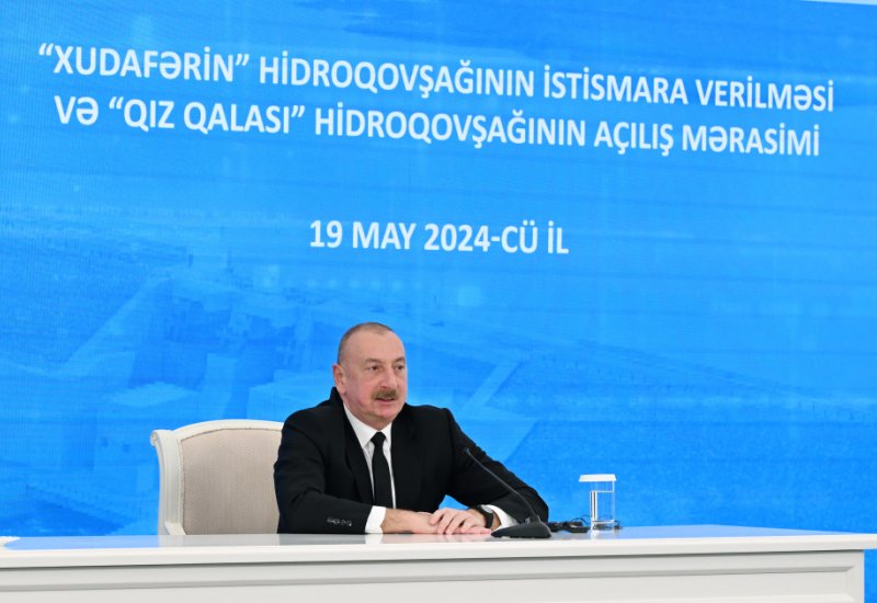 Prezident İlham Əliyev: İranın Azərbaycanla Ermənistan arasında sülh sazişi məsələsinə dair dəstəyini alqışlayırıq