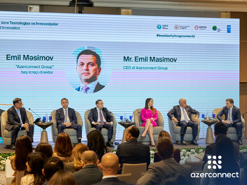 Azerconnect Group приняла участие в Бизнес форуме проводимом в рамках COP29 (ФОТО)
