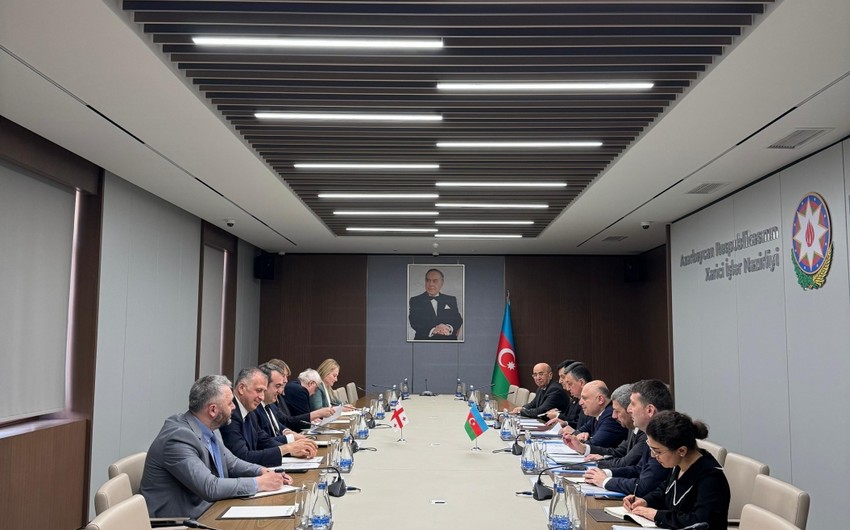 Azerbaijan-Georgian MFAs conduct next round of political consultations