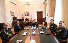 Azerbaijan negotiates prospects for military cooperation with Türkiye (PHOTO)