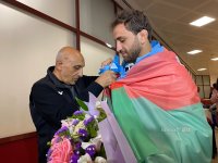 Azerbaijani judoka brings home gold medal of World Championships (PHOTO)