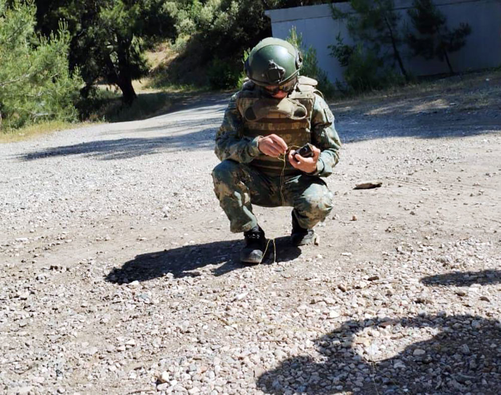 Азербайджанские военнослужащие принимают участие в курсах, проводимых в Турции (ФОТО)