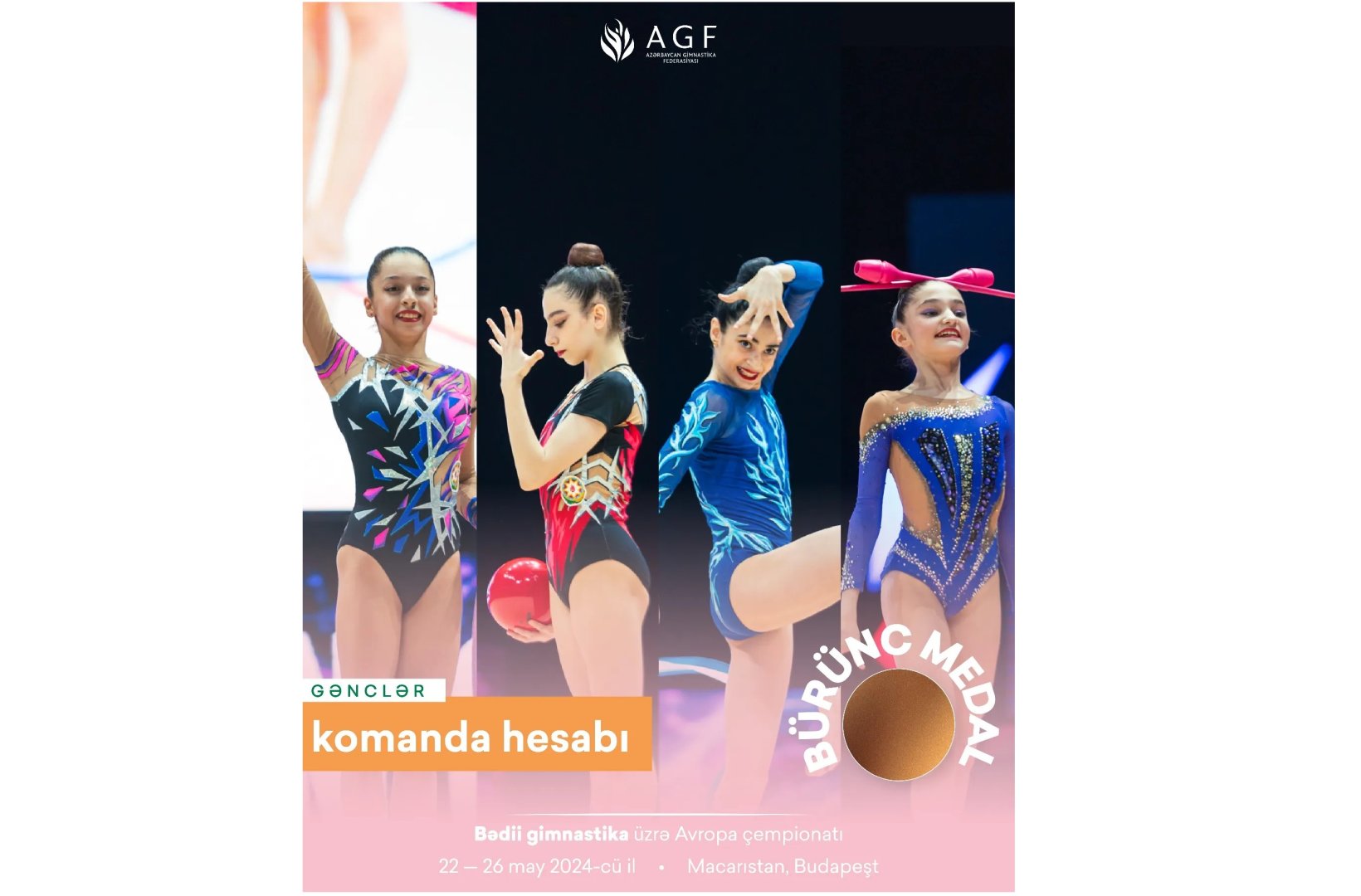 Azərbaycan gimnastları Avropa çempionatında bürünc medal qazanıblar