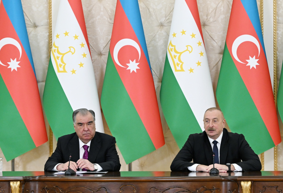 Azerbaijan-Tajikistan interstate relations reached highest level today - President Ilham Aliyev (FULL SPEECH)