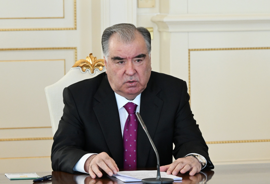 Azerbaijan is reliable friend and partner for Tajikistan - Emomali Rahmon