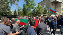 В Сумгайыте прошли церемония прощания и похороны шехида I Карабахской войны Джавида Алекперова (ВИДЕО/ФОТО)