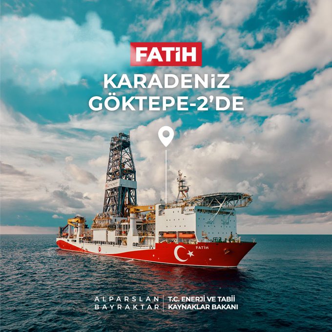 Türkiye starts to drill new exploration well on Black Sea shelf - energy minister