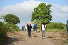 Media representatives visit village of Ashagi Askipara of Azerbaijan's Gazakh (PHOTO)