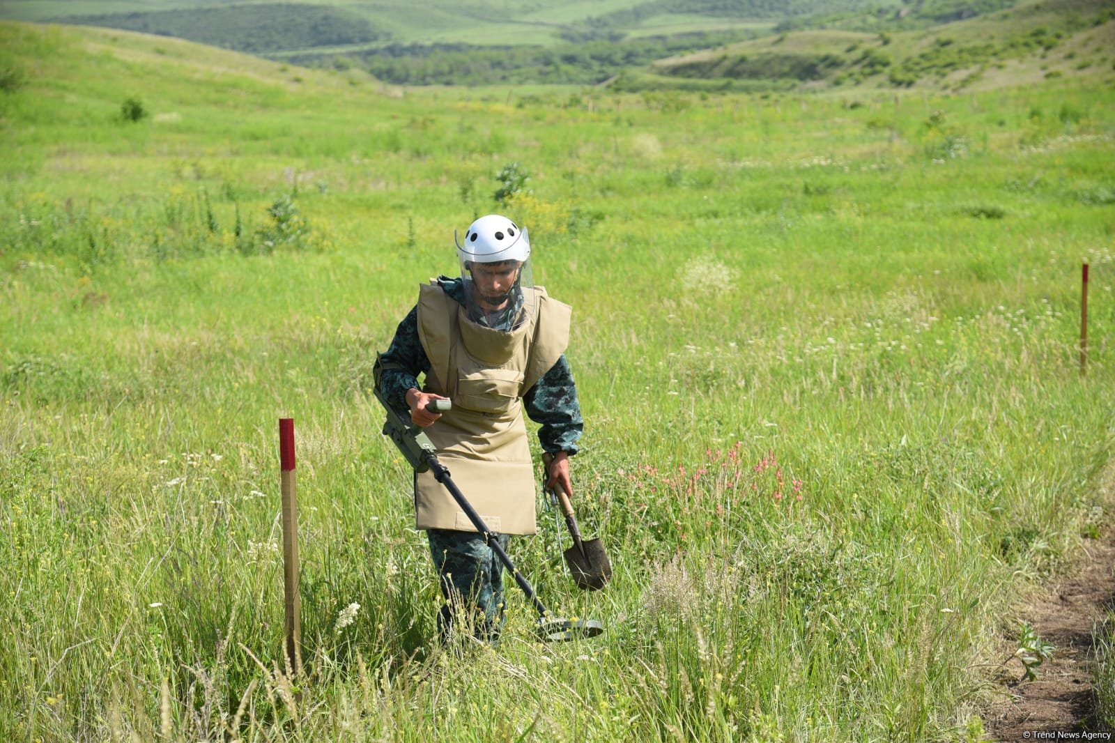 Azerbaijan demines its Gazakh district village liberated from occupation (PHOTO)