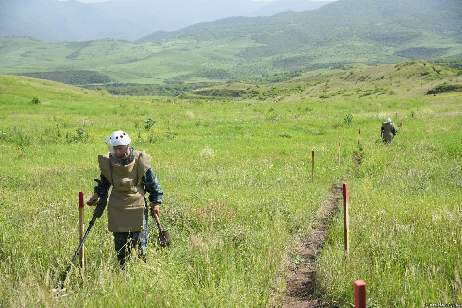 Azerbaijan demines its Gazakh district village liberated from occupation (PHOTO)