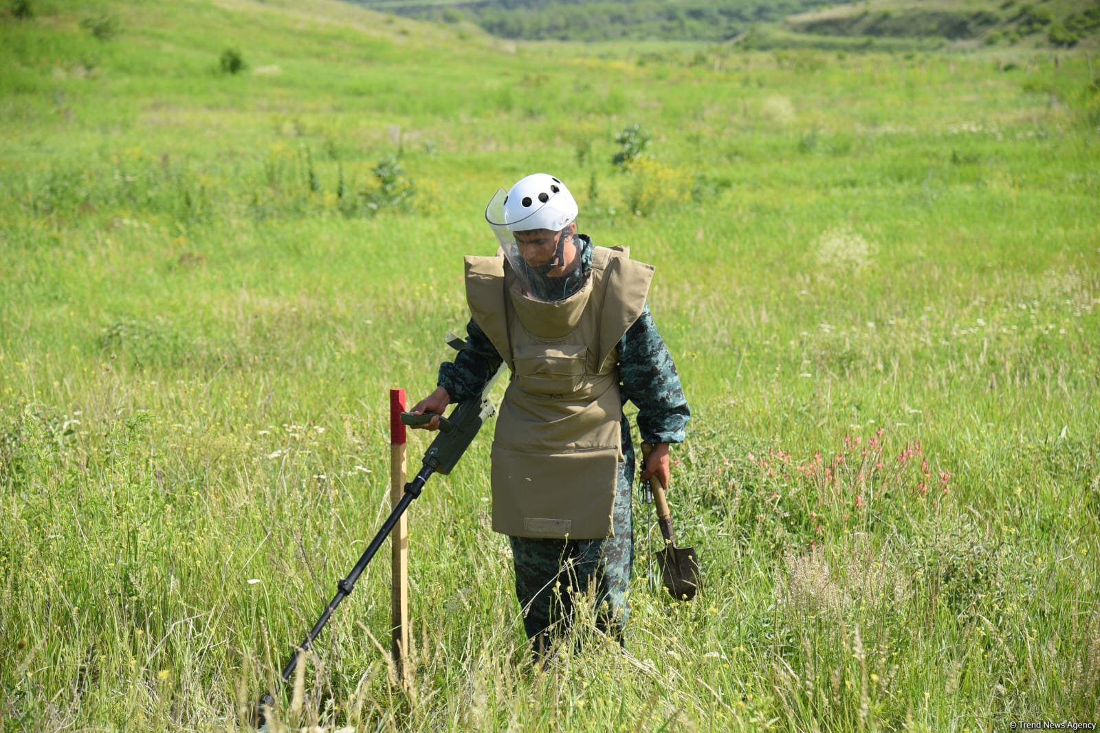 Azerbaijan demines its Gazakh district village liberated from occupation (PHOTO)