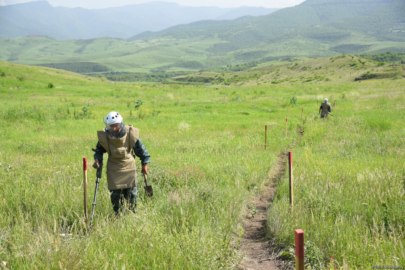 Azerbaijan demines its Gazakh district village liberated from occupation (PHOTO)