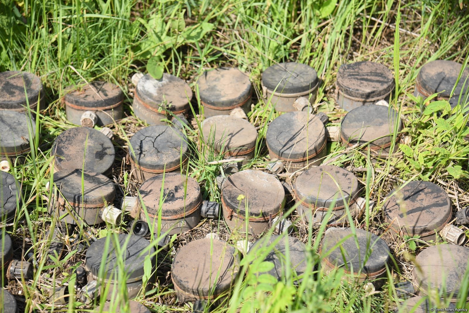 Azerbaijan сalculates neutralized mines in liberated territories in June