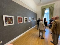 Exhibition of Azerbaijani People’s Artist Arif Huseynov organized in Budapest (PHOTO)