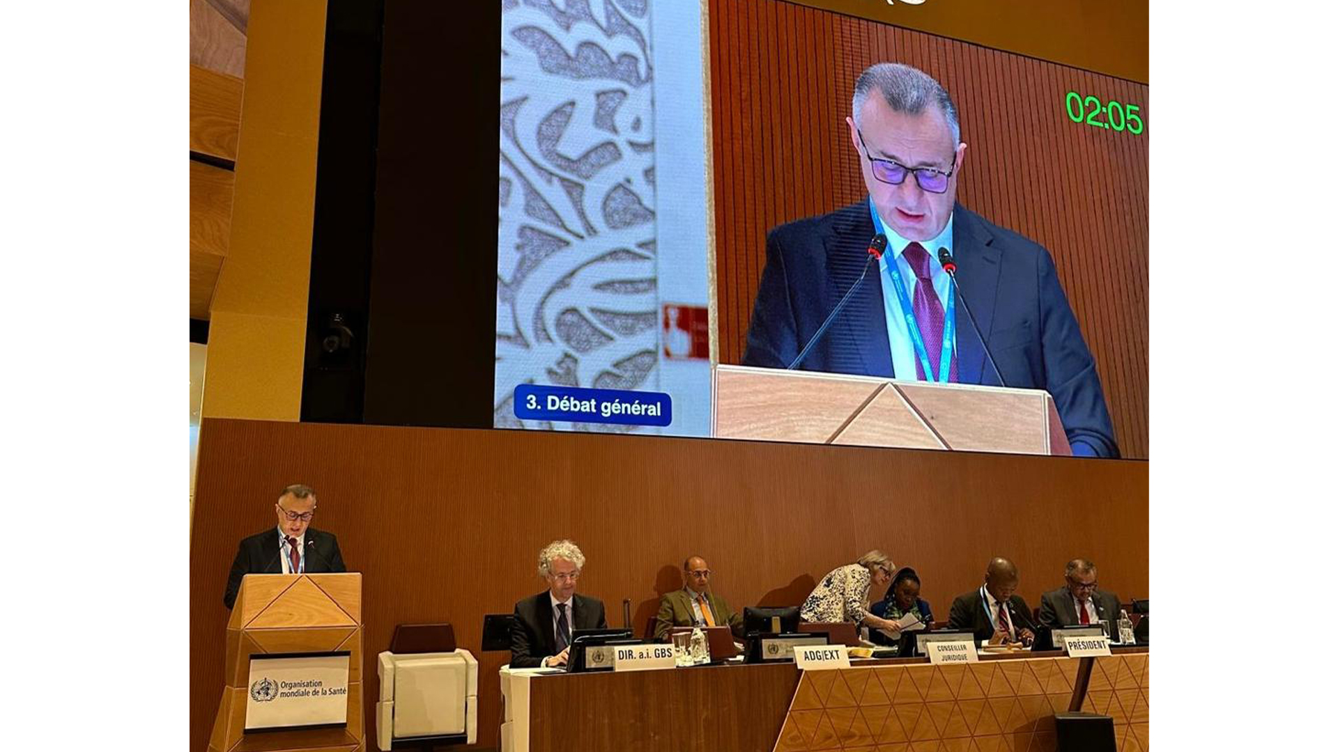 Azerbaijani minister highlights climate, health initiatives ahead of COP29 at World Health Assembly (PHOTO)