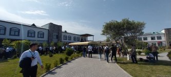 Conference participants familiarize themselves with reconstruction works in Azerbaijan's Zangilan (PHOTO)