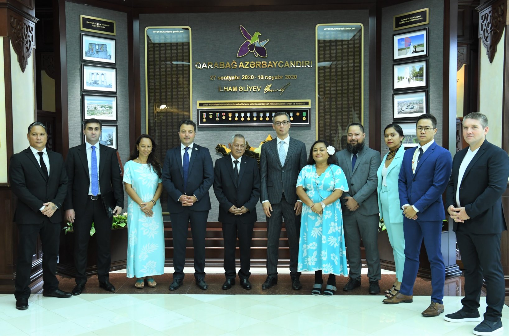 French Polynesian delegation meets in Azerbaijani Parliament (PHOTO)