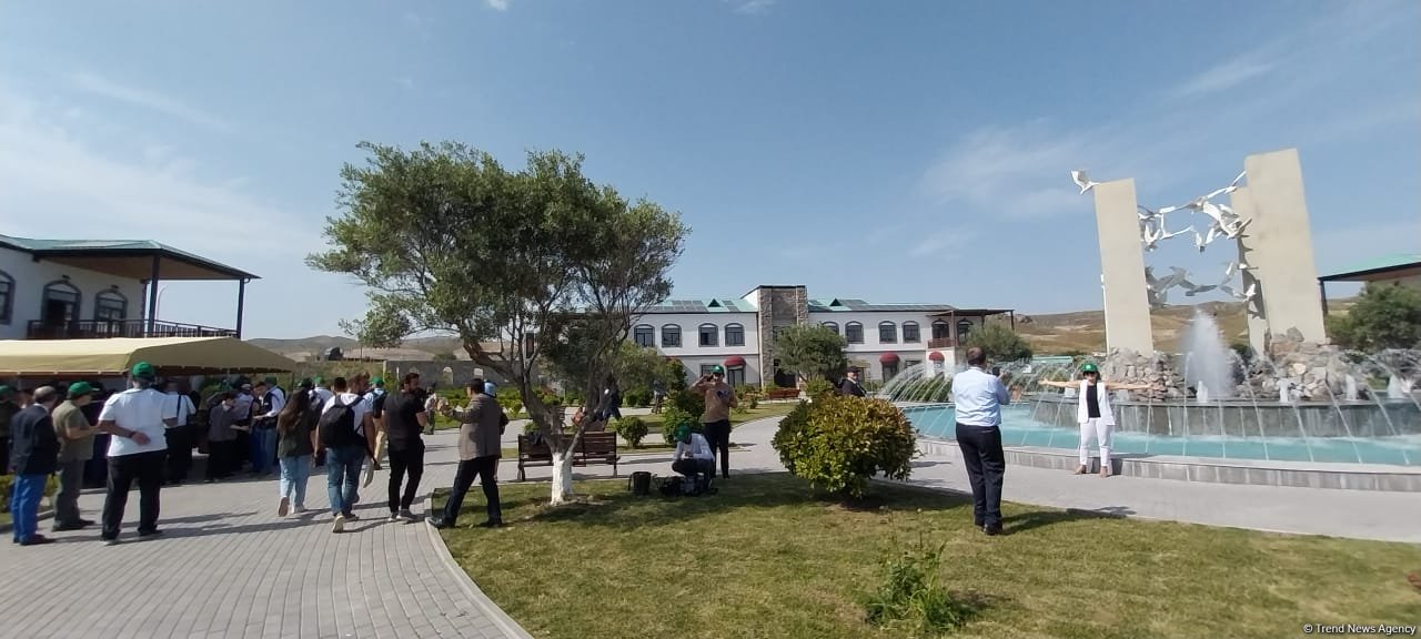 Conference participants familiarize themselves with reconstruction works in Azerbaijan's Zangilan (PHOTO)