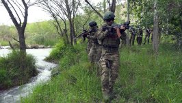 Azerbaijani Separate Combined Arms Army holds regular command-staff exercises (PHOTO)