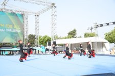 Bakıda gimnastika hamı üçün növü üzrə ikinci beynəlxalq “Challenge” turnirinin açılışı olub (FOTO)