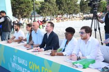 Bakıda gimnastika hamı üçün növü üzrə ikinci beynəlxalq “Challenge” turnirinin açılışı olub (FOTO)