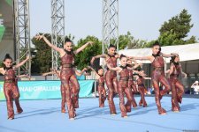 Bakıda gimnastika hamı üçün növü üzrə ikinci beynəlxalq “Challenge” turnirinin açılışı olub (FOTO)