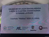 Azerbaijan's Lachin hosts foundation laying ceremony for small HPP (PHOTO)