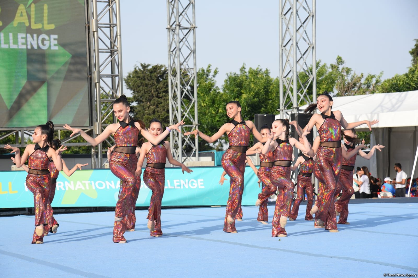 Bakıda gimnastika hamı üçün növü üzrə ikinci beynəlxalq “Challenge” turnirinin açılışı olub (FOTO)