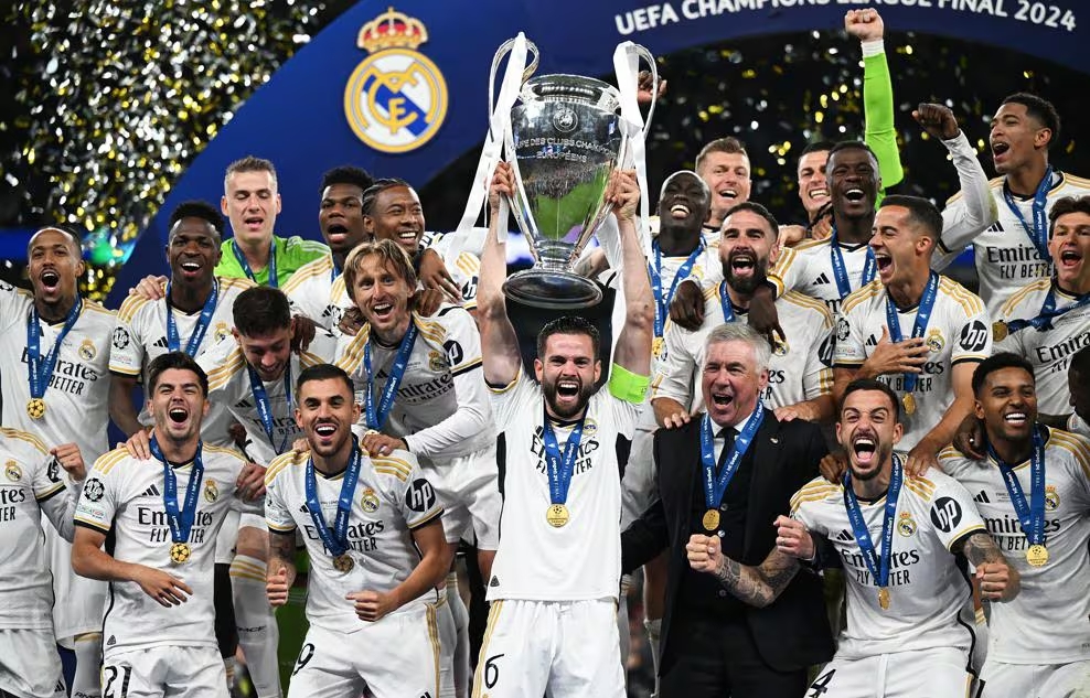 Spanish Real wins UEFA Champions League