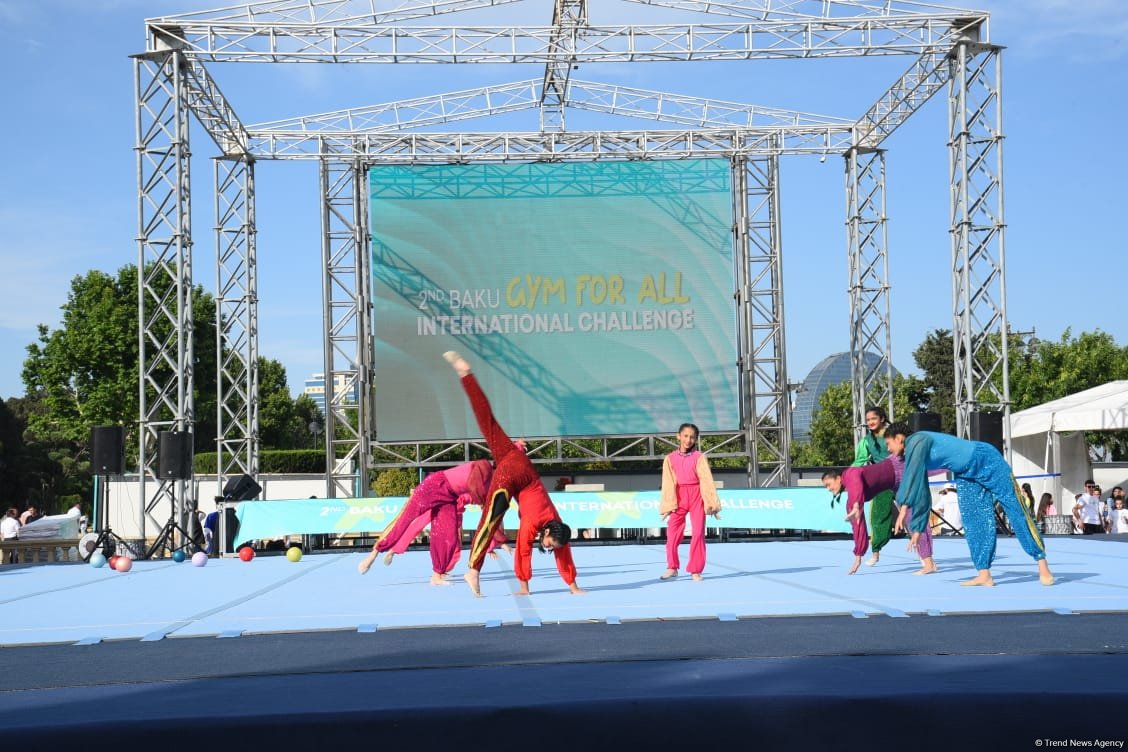 Gimnastika hamı üçün növü üzrə "Challenge" turnirinin qala-şousu keçirilib (FOTO)