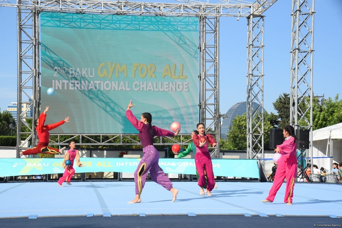 Gimnastika hamı üçün növü üzrə "Challenge" turnirinin qala-şousu keçirilib (FOTO)